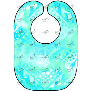 Candy Coloured Tie Dye Bibs Full Green