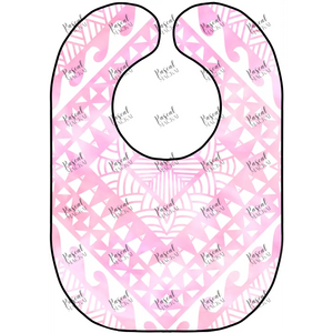 Candy Coloured Tie Dye Bibs Pink