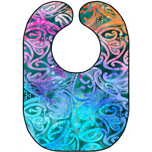 Maori Brights Aqua/Purple/Pink Bibs