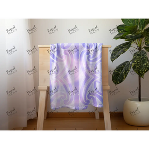 New Design Minky Baby Blankets Pre Order Lavendar Blanket
