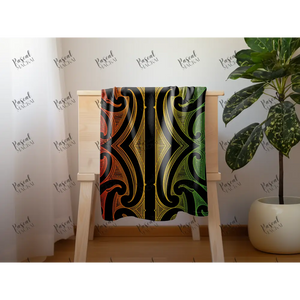 New Design Minky Baby Blankets Pre Order Rasta On Black Blanket