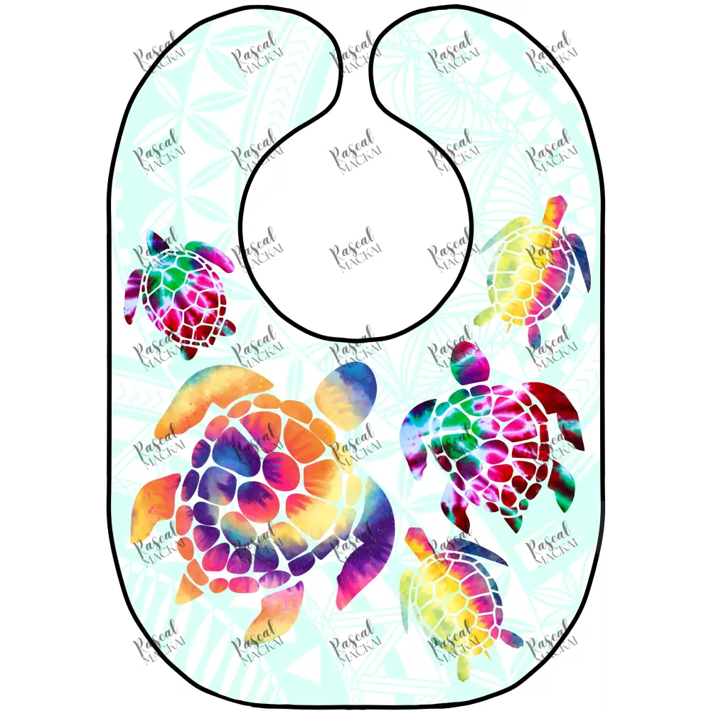 Ocean Animals Tie Dye Turtle