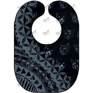 Polynesian Design Animal Bibs Black Panther