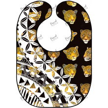 Load image into Gallery viewer, Polynesian Design Animal Bibs Lioness
