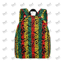 Load image into Gallery viewer, Pre Order Backpacks Rasta Māori Black
