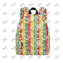 Load image into Gallery viewer, Pre Order Backpacks Rasta Māori White
