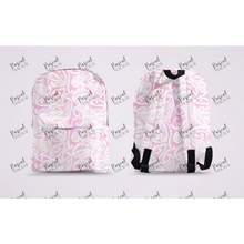 Load image into Gallery viewer, Pre Order Maori And Polynesian Pastel Backpacks Māori Pink Design 3
