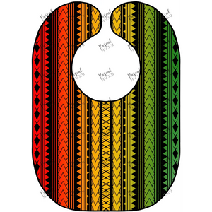 Rasta Series Poly 8 Black Bibs