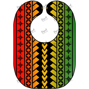 Rasta Series Poly 9 Black Bibs