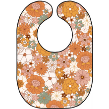 Load image into Gallery viewer, Retro Vibe Bibs Flowers
