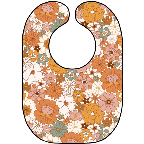 Retro Vibe Bibs Flowers