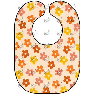 Retro Vibe Bibs Little Flowers