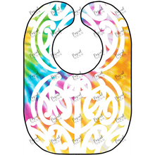 Load image into Gallery viewer, Tie Die Sunburst Rima Bibs
