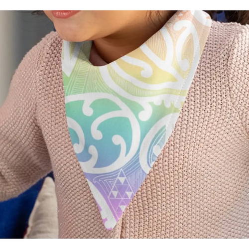 Tie Dye Bandana Bib