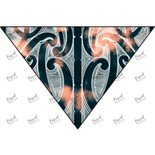 Load image into Gallery viewer, Tie Dye Bandana Bib Grey
