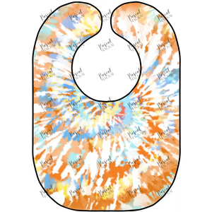 Tie Dye Bibs Orange