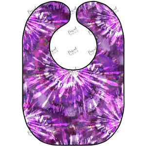 Tie Dye Bibs Violet