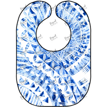 Load image into Gallery viewer, Tie Dye Indigo Wha Bibs
