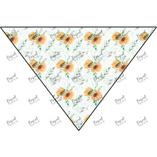 Load image into Gallery viewer, Floral watercolour Maori Bandana Bib
