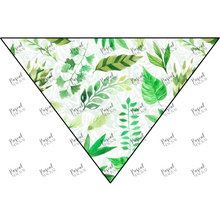 Load image into Gallery viewer, Leaves in watercolour design with Maori Print
